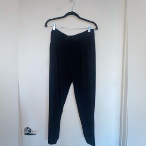 Express women’s black, jersey jogger slacks/pants. Size small.